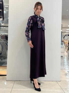 「ボウタイ」｜naracamicie111さん（レディース・160cm）の秋コーディネート