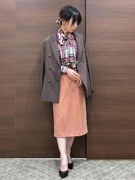 「ボウタイ」｜naracamicie111さん（レディース・156cm）の秋コーディネート