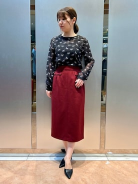 「ブラウスコーデ」｜naracamicie111さん（レディース・155cm）の秋コーディネート