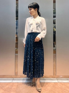 「ブラウスコーデ」｜naracamicie111さん（レディース・150cm）の秋コーディネート