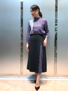 「ブラウスコーデ」｜naracamicie111さん（レディース・157cm）の秋コーディネート