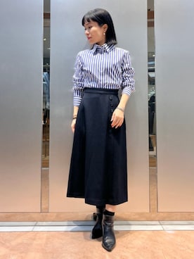 「ブラウスコーデ」｜naracamicie111さん（レディース・150cm）の秋コーディネート