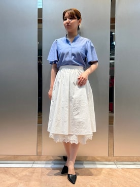 「ブラウスコーデ」｜naracamicie111さん（レディース・155cm）の秋コーディネート