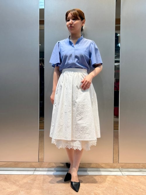 セール】【NARACAMICIE】裾レーススカート（スカート）｜NARACAMICIE