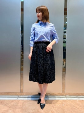 「ブラウスコーデ」｜naracamicie111さん（レディース・155cm）の秋コーディネート