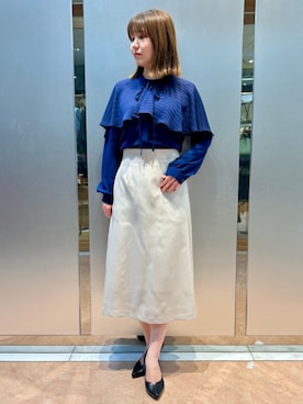 「ブラウスコーデ」｜naracamicie111さん（レディース・155cm）の秋コーディネート