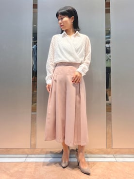 「ブラウスコーデ」｜naracamicie111さん（レディース・150cm）の秋コーディネート