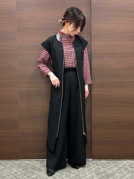 「ブラウスコーデ」｜naracamicie111さん（レディース・156cm）の秋コーディネート