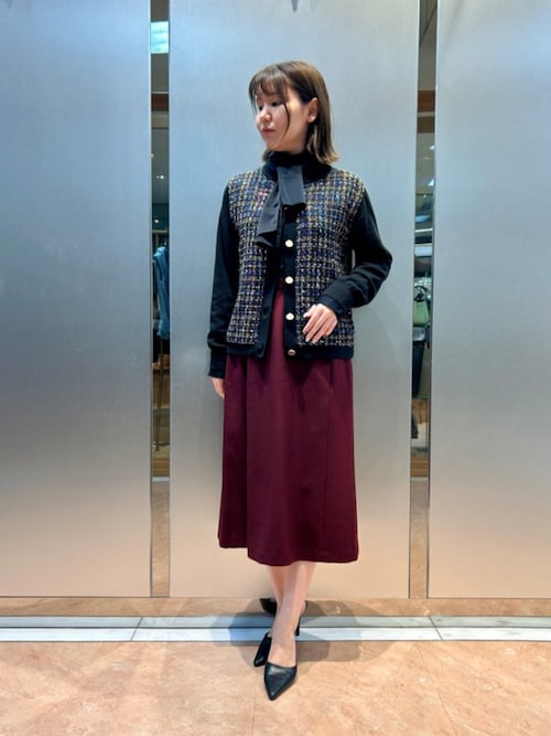 NARACAMICIE（ナラカミーチェ） スカート 「NARACAMICIE」ボタン