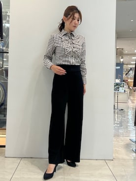 「ブラウスコーデ」｜naracamicie111さん（レディース・160cm）の秋コーディネート