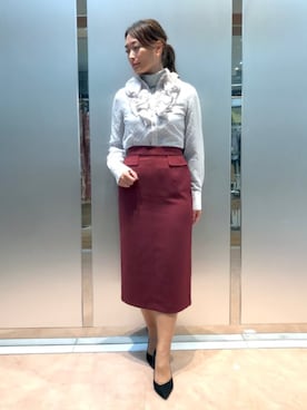 「ブラウスコーデ」｜naracamicie111さん（レディース・157cm）の秋コーディネート