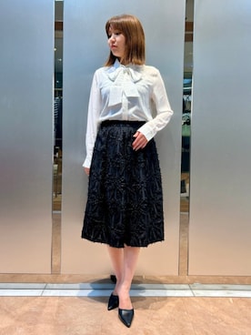 「ボウタイ」｜naracamicie111さん（レディース・155cm）の秋コーディネート