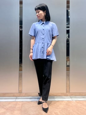 「ブラウスコーデ」｜naracamicie111さん（レディース・150cm）の秋コーディネート