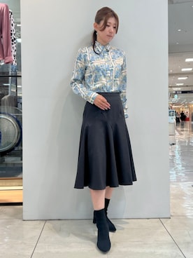 「ブラウスコーデ」｜naracamicie111さん（レディース・160cm）の秋コーディネート