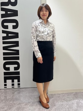 「ブラウスコーデ」｜naracamicie111さん（レディース・153cm）の秋コーディネート