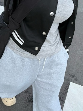 「アイテム（タンクトップ、グレー系）」を使った、2019120609さん（レディース・153cm）の秋コーディネート