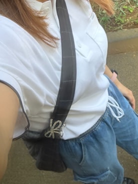 「アイテム（ポロシャツ）」を使った、2019120609さん（レディース・153cm）の秋コーディネート