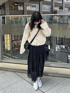 「ツイードジャケット」｜tsubomi0901さん（レディース・144cm）の春コーディネート