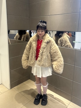 「アイテム（ニット/セーター）」を使った、tsubomi0901さん（レディース・144cm）の冬コーディネート