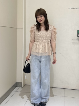 「FREE'S MART（フリーズマート）のアイテム」を使った、tsubomi0901さん（レディース・144cm）の夏コーディネート