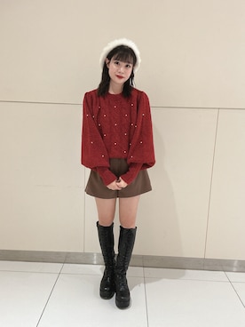 「アイテム（パンツ）」を使った、tsubomi0901さん（レディース・144cm）の秋コーディネート