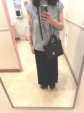 「MICHAEL KORS（マイケルコース）のアイテム」を使った、Mitsuさん（レディース・162cm）の夏コーディネート