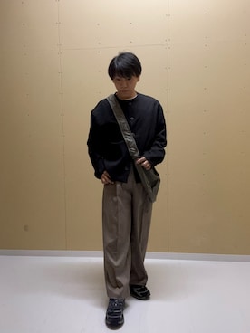 「アイテム（その他アウター）」を使った、tetuさん（メンズ・164cm）の秋コーディネート