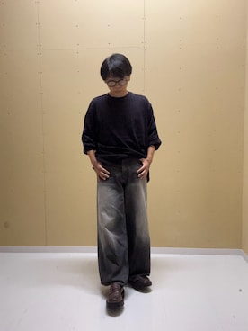 「ダテメガネ」｜tetuさん（メンズ・164cm）の秋コーディネート