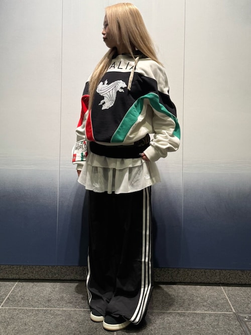 限定コラボアディダスオリジナル×ミニロディーニスウェット上下セット adidas Originals アディダスオリジナルス トレフォイル スウェット