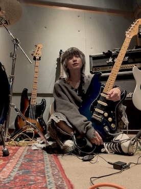 「ERAR（エラー）のアイテム」を使った、ましろさん（メンズ・165cm）の春コーディネート