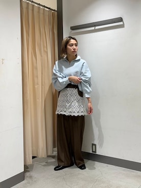 chihiroさん（レディース・158cm）の冬コーディネート