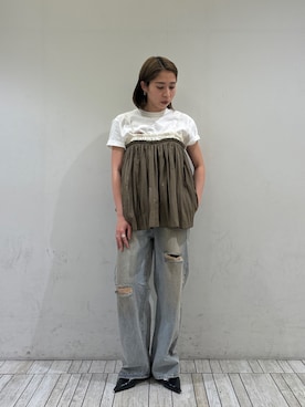 chihiroさん（レディース・158cm）の春コーディネート