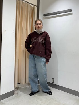 chihiroさん（レディース・158cm）の冬コーディネート