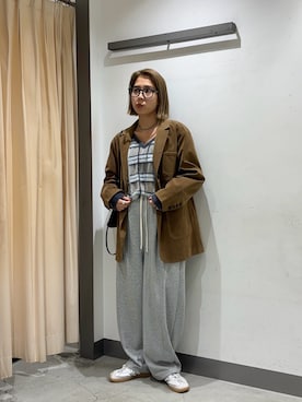 chihiroさん（骨格ナチュラル・レディース・158cm）の秋コーディネート