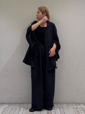 「KBF（ケイビーエフ）のアイテム（トップス）」を使った、chihiroさん（レディース・158cm）の秋コーディネート