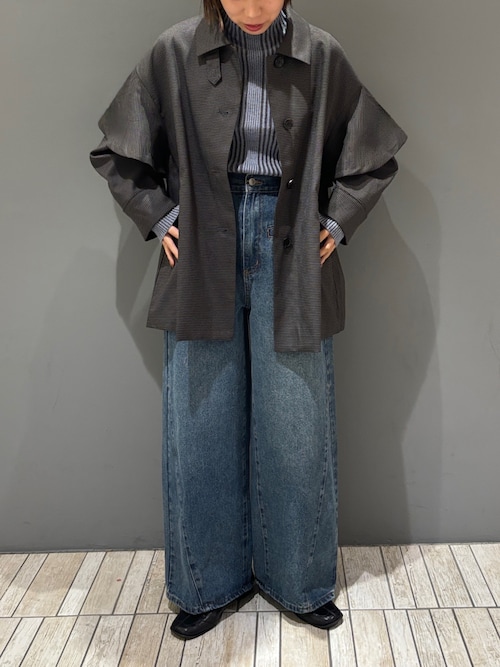 セール】フリルディティールフレアジャケット（その他アウター）｜KBF