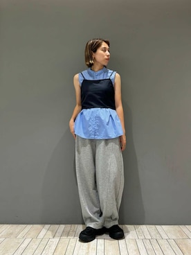 「骨格ナチュラル」｜chihiroさん（レディース・158cm）の夏コーディネート