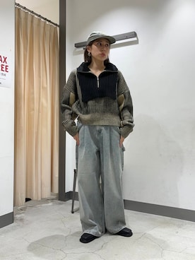 「イチ推しデニムコーデ」｜chihiroさん（レディース・158cm）の秋コーディネート