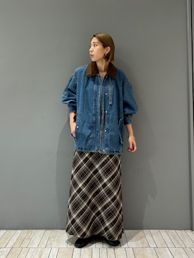 chihiroさん（骨格ナチュラル・レディース・158cm）の秋コーディネート
