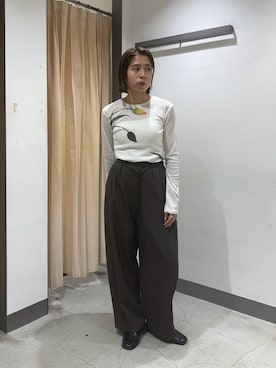 chihiroさん（レディース・158cm）の冬コーディネート