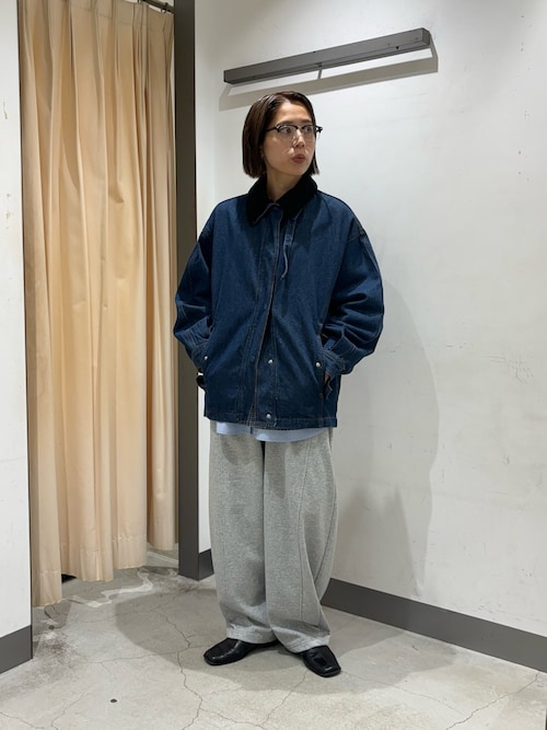 2WAYカラーデニムブルゾン（ブルゾン）｜KBF（ケイビーエフ）の