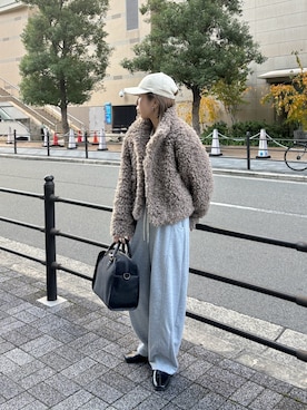 chihiroさん（レディース・158cm）の冬コーディネート