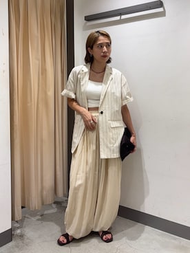 chihiroさん(レディース・158cm)の夏コーディネート