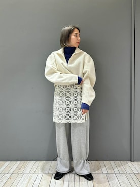 chihiroさん（レディース・158cm）の冬コーディネート