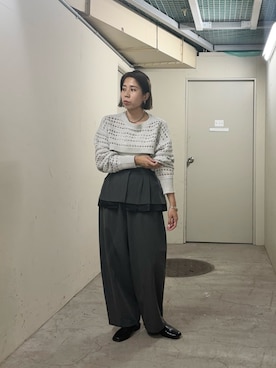 「KBF（ケイビーエフ）のアイテム」を使った、chihiroさん（レディース・158cm）の夏コーディネート