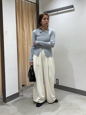 chihiroさん（レディース・158cm）の冬コーディネート