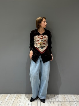 chihiroさん（レディース・158cm）の冬コーディネート