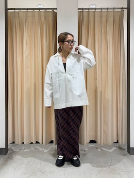 「ホリデー」｜chihiroさん（レディース・158cm）の冬コーディネート