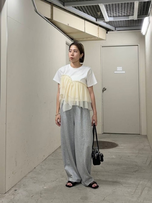 アシメフリルドッキングTEE