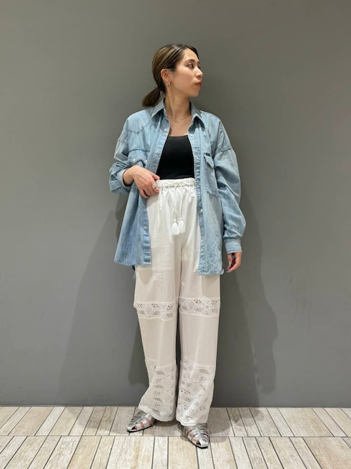ブラウス シャツ 「別注」Lee101×KBF　SHIRTS レディース KBF ブラウス シャツ 「別注」Lee101×KBF SHIRTS レディース